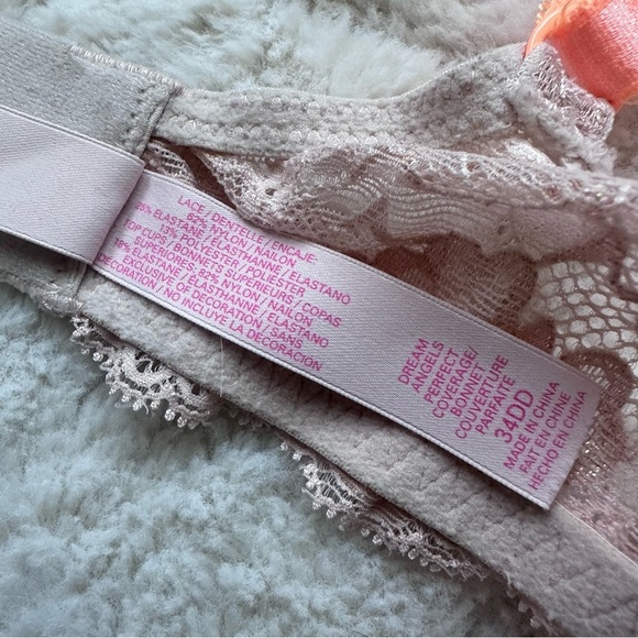 Victoria's Secret | Orange Dream Angels Perfect coverage Bra | Size 34DD - Picture 10 of 11